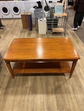 Selva Italian Coffee Table No 4 Vintage Wooden Rectangular Shape Collect BD7