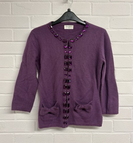 Vintage kaliko angora purple - kaliko,