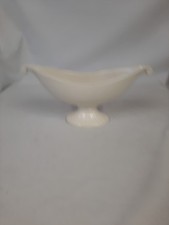 Vintage Ivory Beswick Mantle Vase with Fluted Pedestal