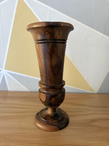 Vintage wooden hand turned - vintage,