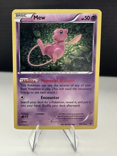 Pokémon mew tcg fates collide - pokémon,