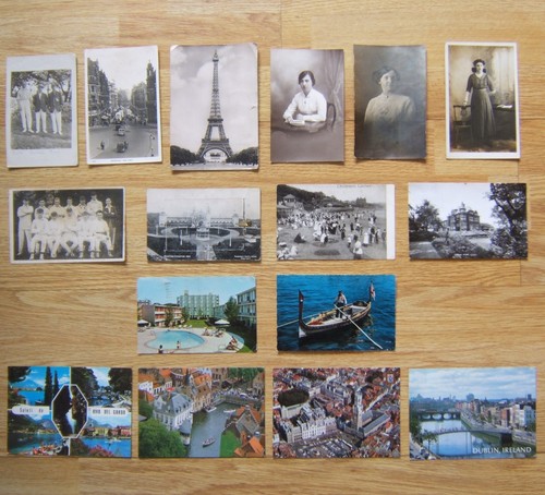 Postcards mostly vintage - x,