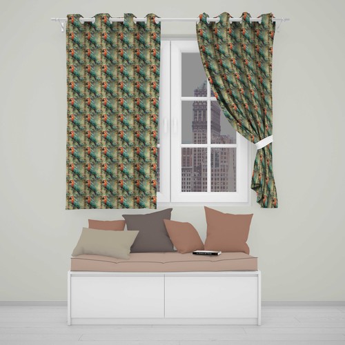 Blackout eyelet curtains - blackout,