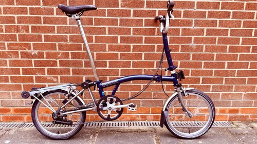 Brompton m6r titanium line - m6r-x,