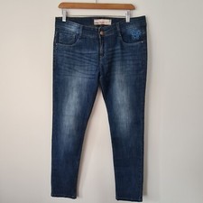Duke Jeans Mens 34 Indigo