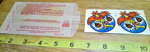 Vintage impko water - impko, decal