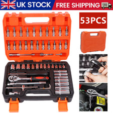 53Pcs Metric 1/4" Drive Socket
