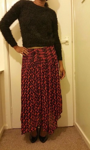 Next black multi coloured