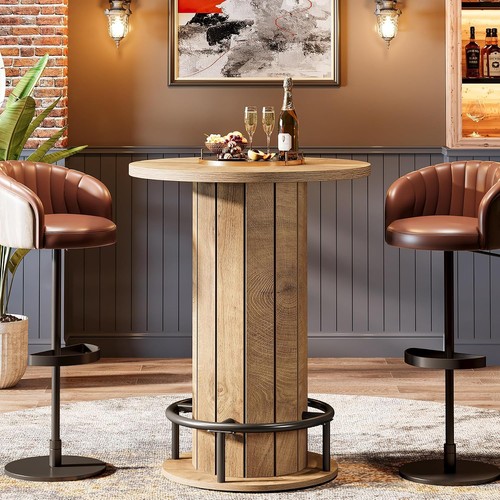 Industrial round bar table - industrial,