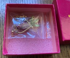 Butler & Wilson Parrot Pendant Necklace New Boxed