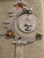 Grave marker/ornament/remembrance Christmas tree/Christmas grave ornament