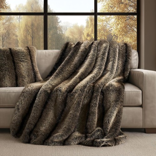 Evergracehome faux fur - evergracehome, throw