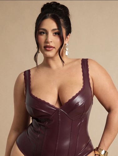 Plus size women burgundy - plus, women's