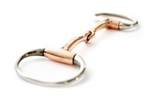 Eggbutt Snaffle Jointed With