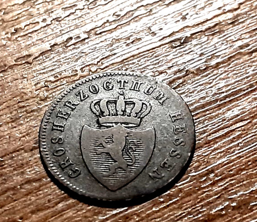 Old silver coin 1841 - old,