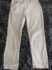 Peacocks 365 Denim Cream Jeans