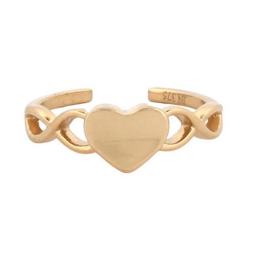 Toe ring 9ct yellow gold - ring,