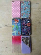 Vintage Mobile I phone Cases x 6 Inc Little Mermaid/Cath Kidston will split GC.