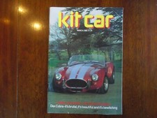 KIT CAR March 1984 CAR