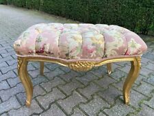 Ottoman Bench Louis XVI Gold