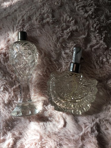 Antique cut glass scent - cut,