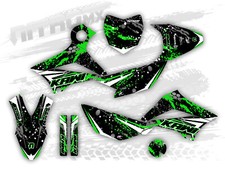 Graphics Kit for Kawasaki KLX 110 2010 - 2017 2018 2019 2020 2021 2022 2023 2024