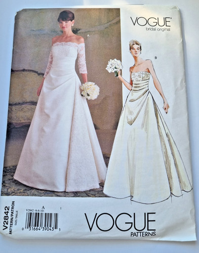 Vogue bridal sewing pattern - bridal,