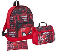 Spiderman Backpack + Lunch Bag