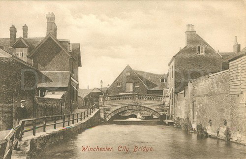 Winchester vintage postcard - winchester,