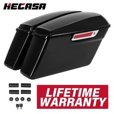 Black Hard Saddle Bags