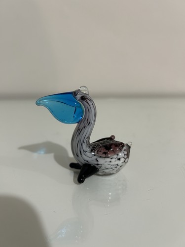 Murano handblown glass pelican - murano,