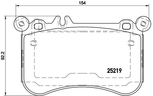 Fits brembo 098 - fits, p