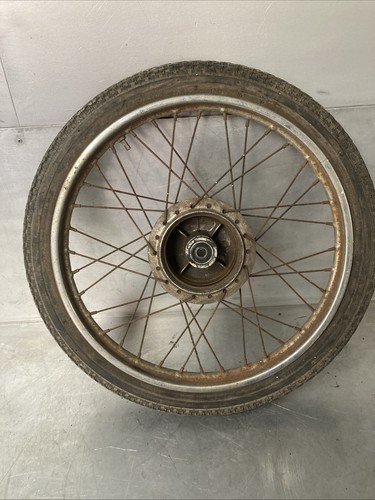 Honda c50 front wheel genuine - wheel,