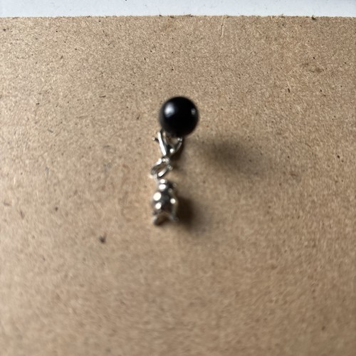 Silver cauldron keyring - silver,