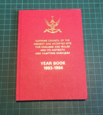 Supreme Council of Ancient & Accepted Rite - Rose Croix - Year Book 1993-1994