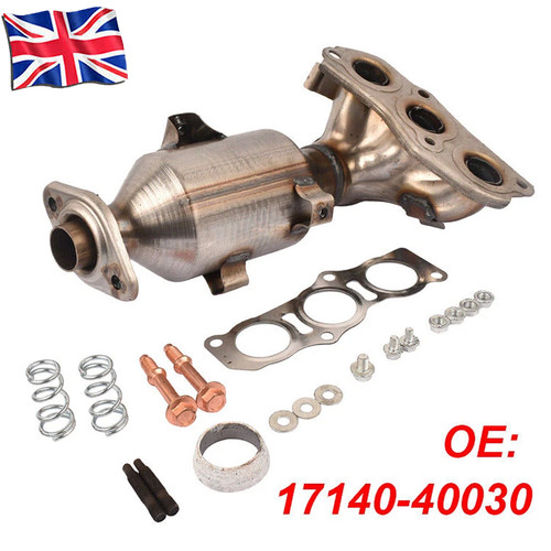 Catalytic converter with - converter,
