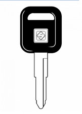 Classic Car key - VAUXHALL, ISUZUI (Silca GM23P) - Uncut Key Blank