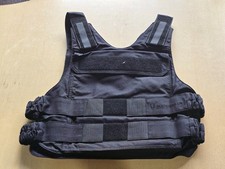 Vestguard Black Plate Carrier vest in black size small - No Plate included