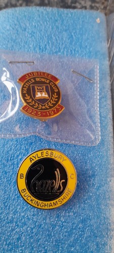 Hazell bowls club badges - club, (1