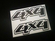 2x OFF ROAD/LAND ROVER/NAVARA/4x4  Car/Window/Bumper Vinyl Sticker/Decal