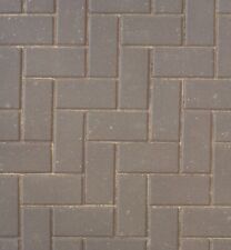 Concrete Block Paving 50mm Brick Pavior - Charcoal (1x 8.48m2 Pack) 424 Blocks