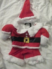 Dog Pet Puppy Cat Kitten Fancy Dress Father Christmas Xmas Hat Costume Outfit
