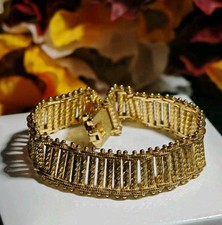 Textured Gold Plated 18k