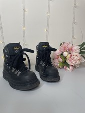 Callaghan Black Chunky Leather