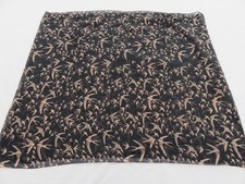 MONSOON ACCESSORIZE SCARF BLACK WITH PINK SWALLOWS BIRDS PERPETUAL LOOP SNOOD