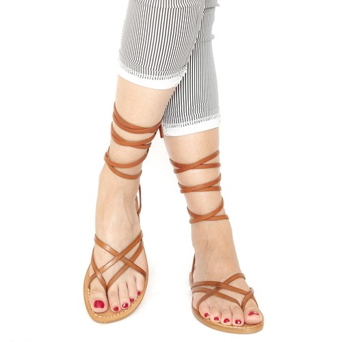 Women vintage cuir strappy - vintage,