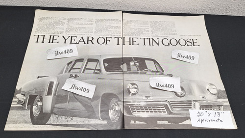 Vintage tucker original - tucker, ad