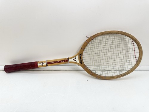 Vintage tennis racquet dunlop - vintage,