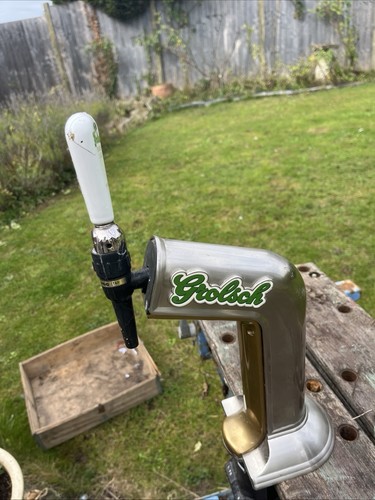 Grolsch beer pump font tap - beer, pump/font/tap