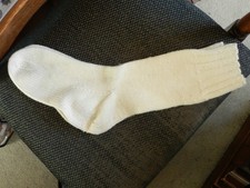 WW2 PATTERN SHORT SEA BOOTS/RAF BOOTS SOCKS. UNWORN